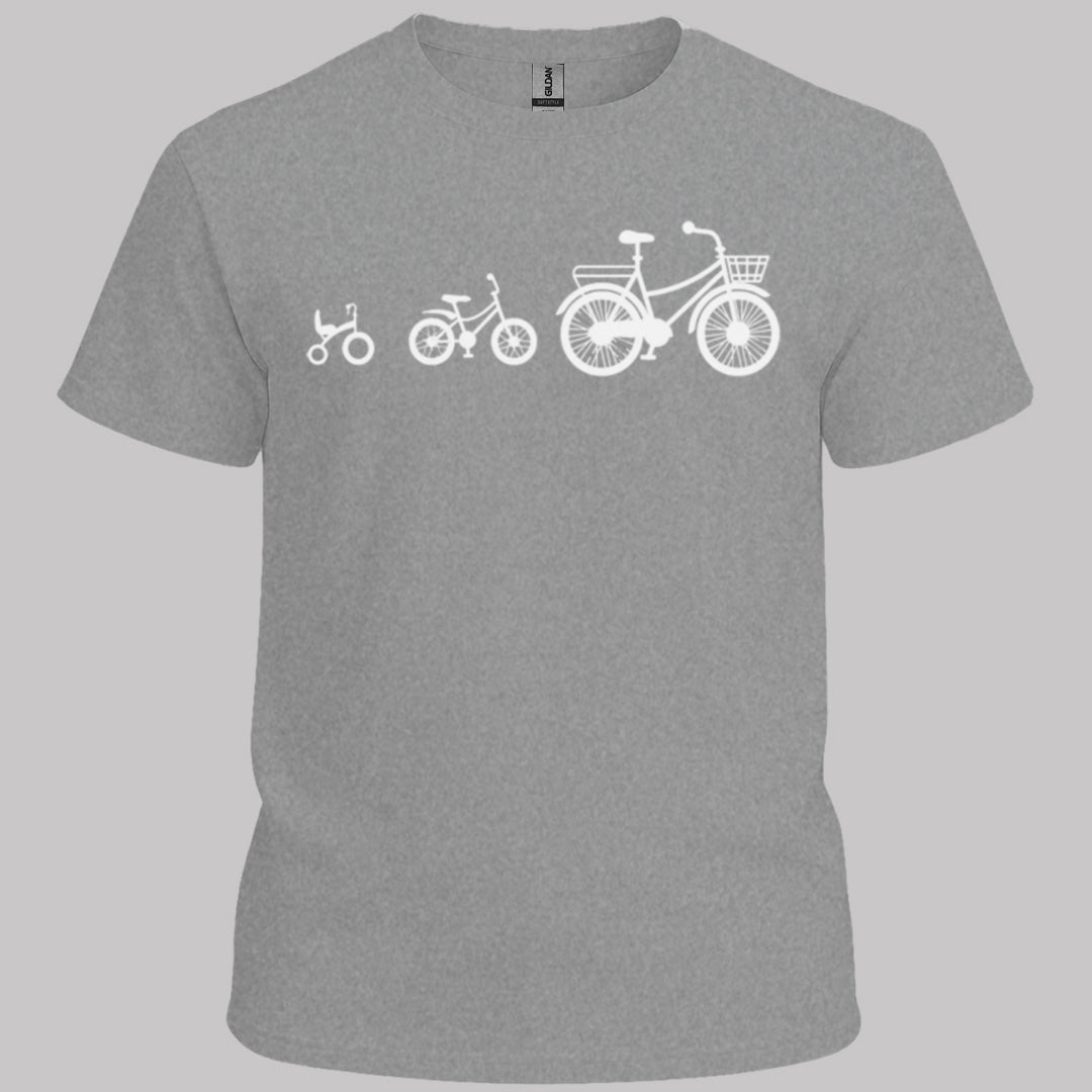 Mamafiets en kids wit T‑Shirt