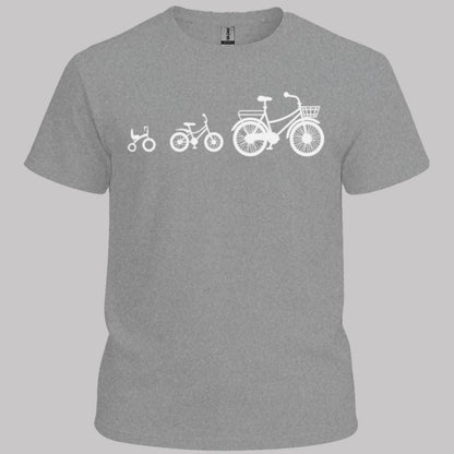 Mamafiets en kids wit T‑Shirt