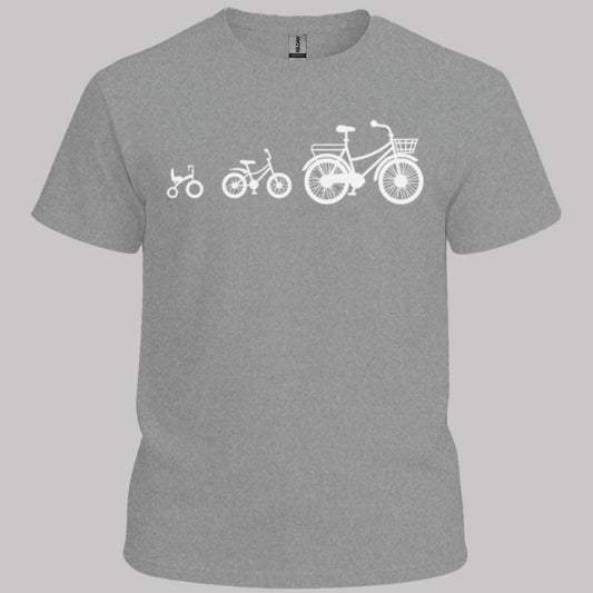 Mamafiets en kids wit T‑Shirt