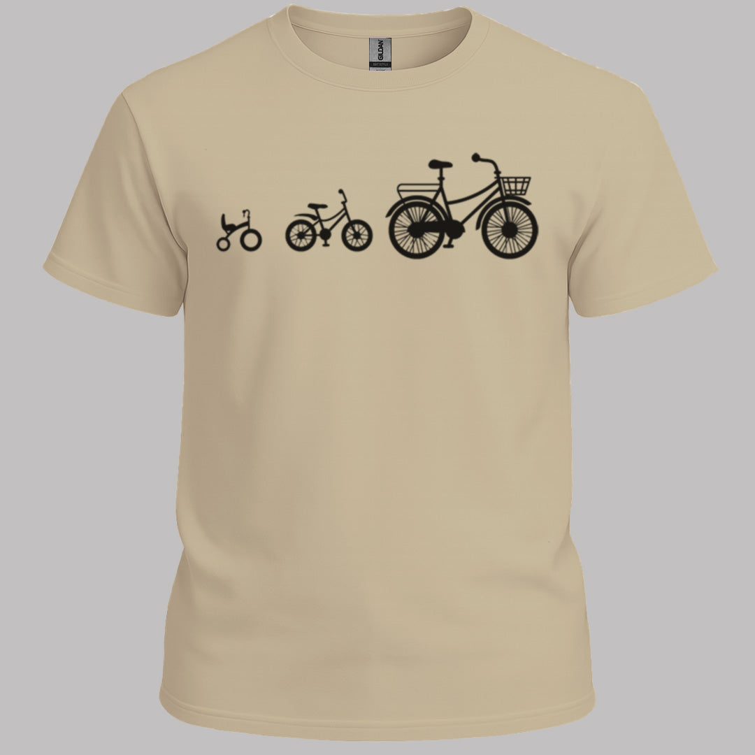 Mamafiets en kids zwart T‑Shirt