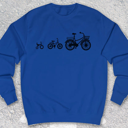 Mamafiets en kids (zwart) Sweater
