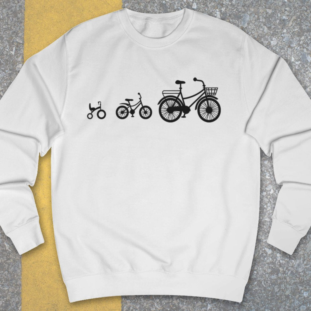 Mamafiets en kids (zwart) Sweater
