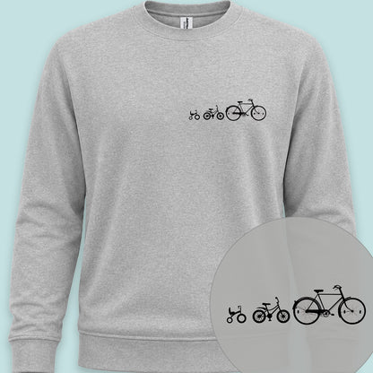 Papafiets & kids zwart Sweater
