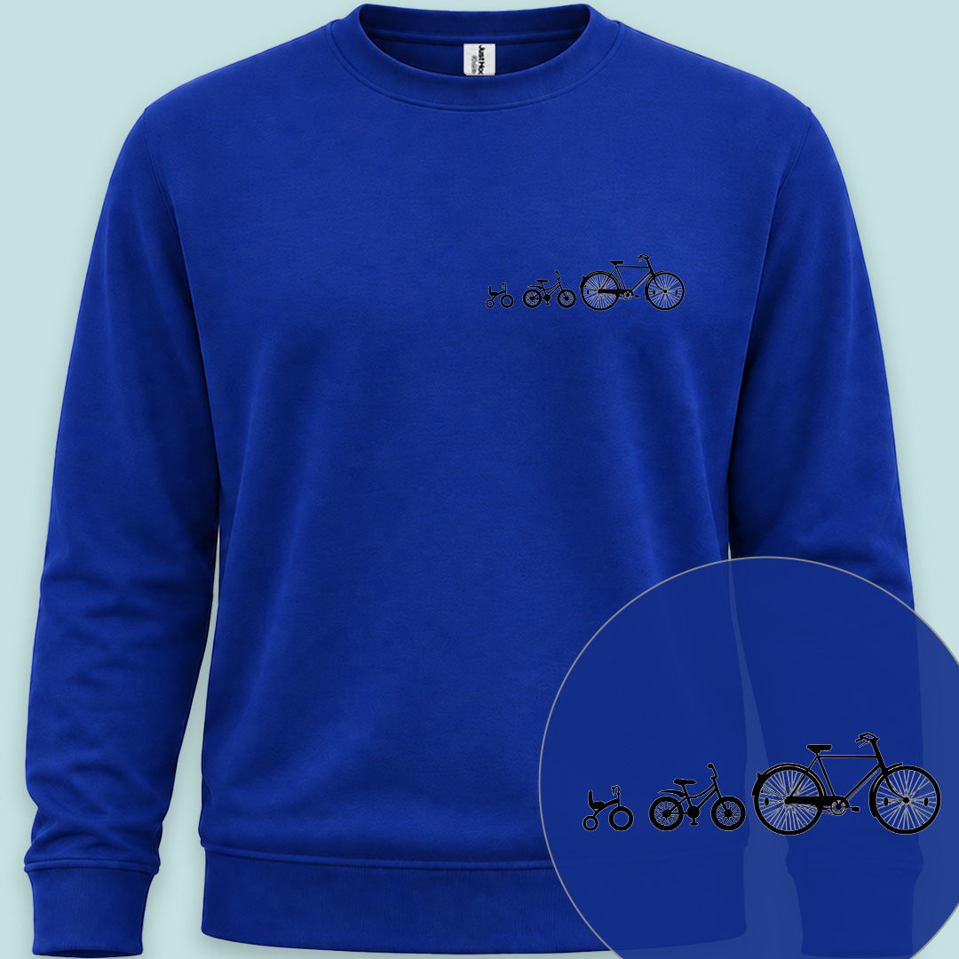 Papafiets & kids zwart Sweater