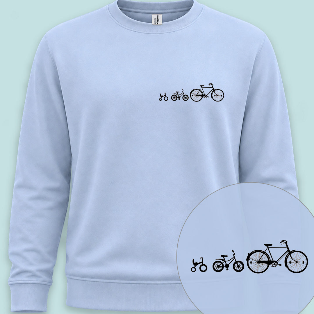 Papafiets & kids zwart Sweater