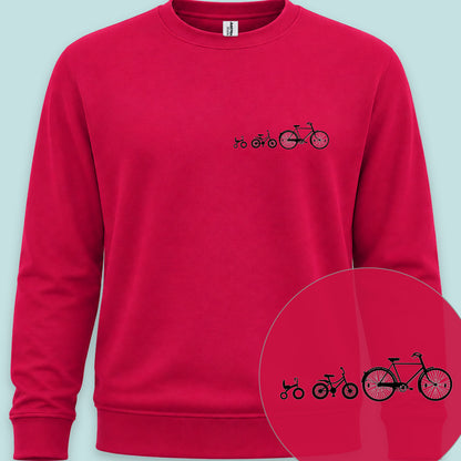 Papafiets & kids zwart Sweater