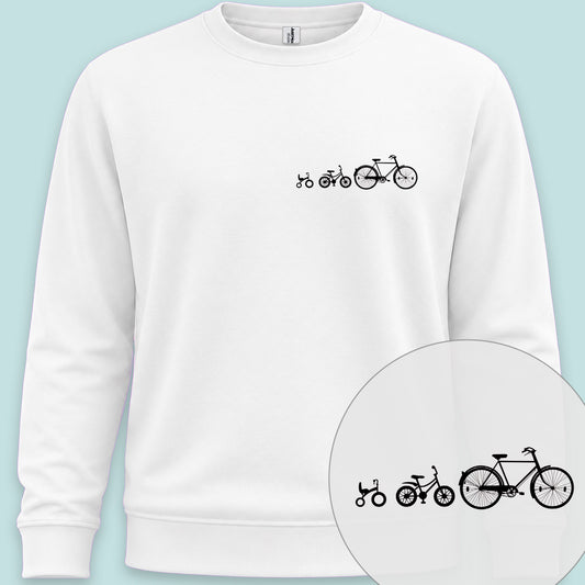 Papafiets & kids zwart Sweater