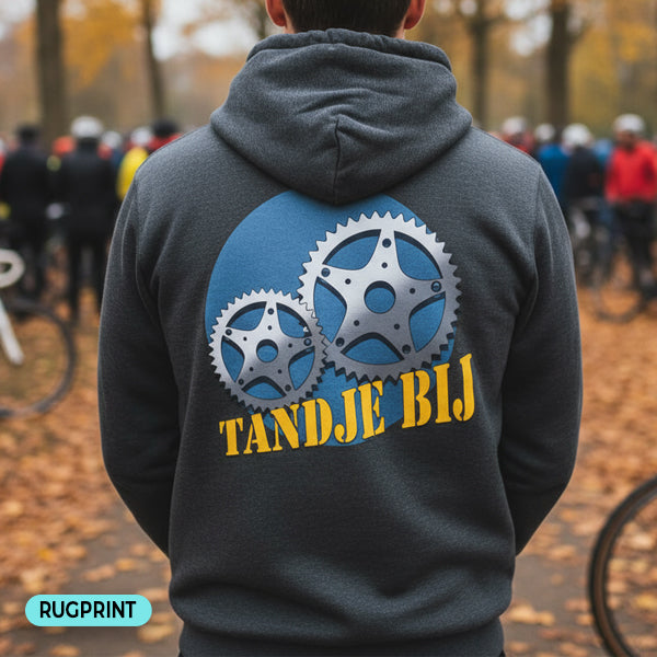 Tandje Bij rugprint Hoodie