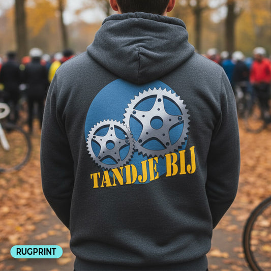 Tandje Bij rugprint Hoodie