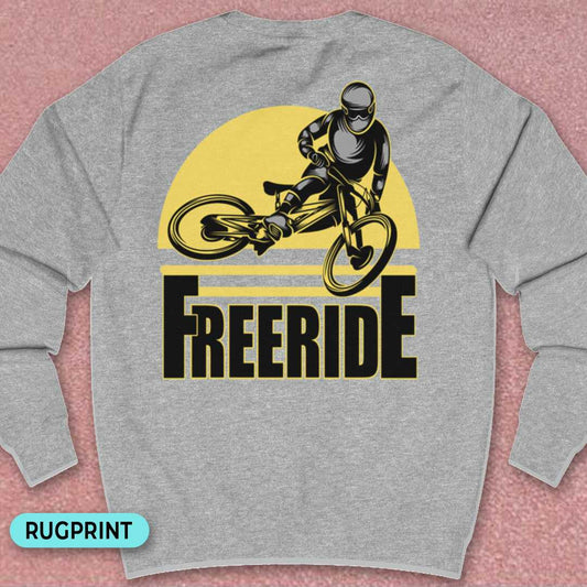 Freeride rugprint Sweater