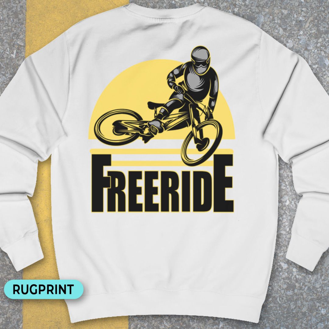 Freeride rugprint Sweater