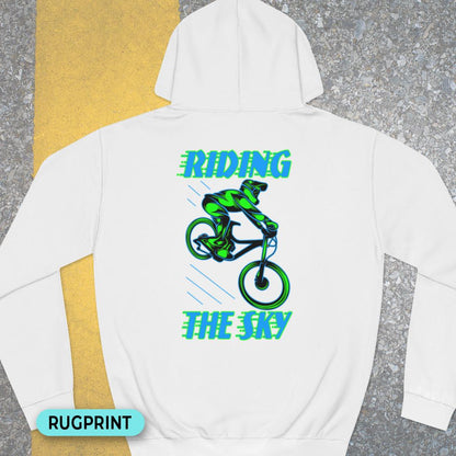 Riding the Sky rugprint Hoodie