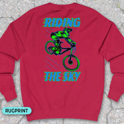Riding the Sky rugprint Sweater
