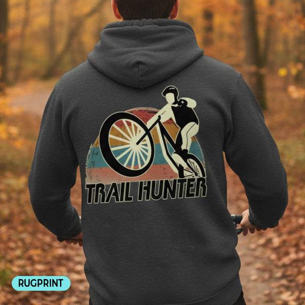 Trail Hunter rugprint Hoodie