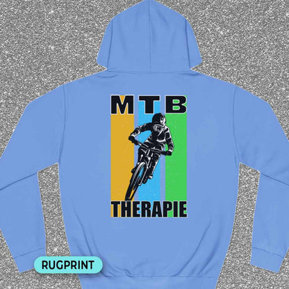 MTB Therapie rugprint Hoodie