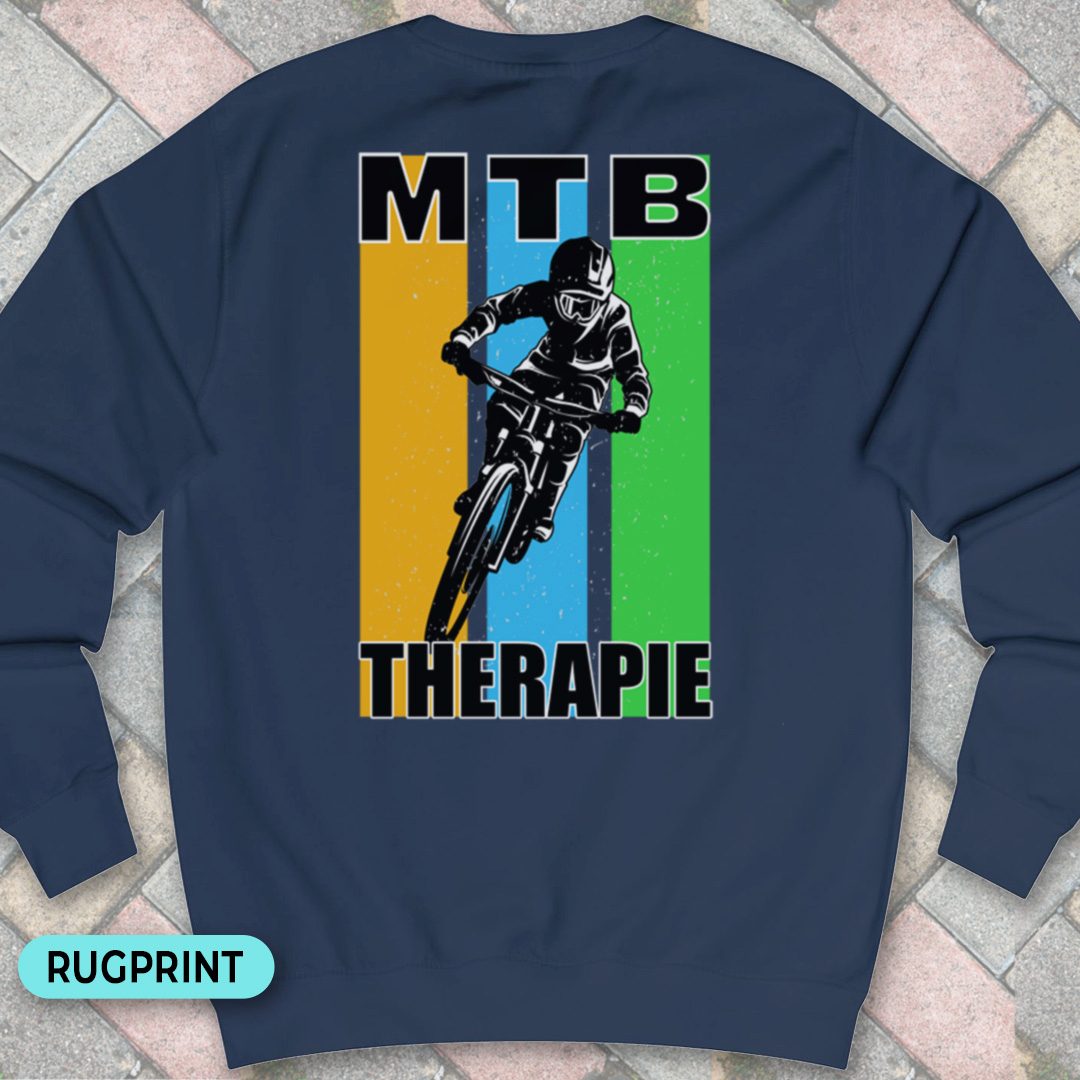 MTB Therapie rugprint Sweater