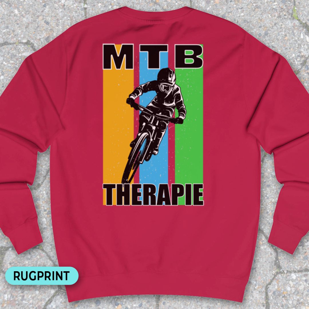 MTB Therapie rugprint Sweater