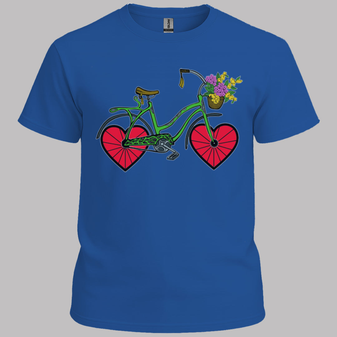 Fiets met hartwielen T‑Shirt