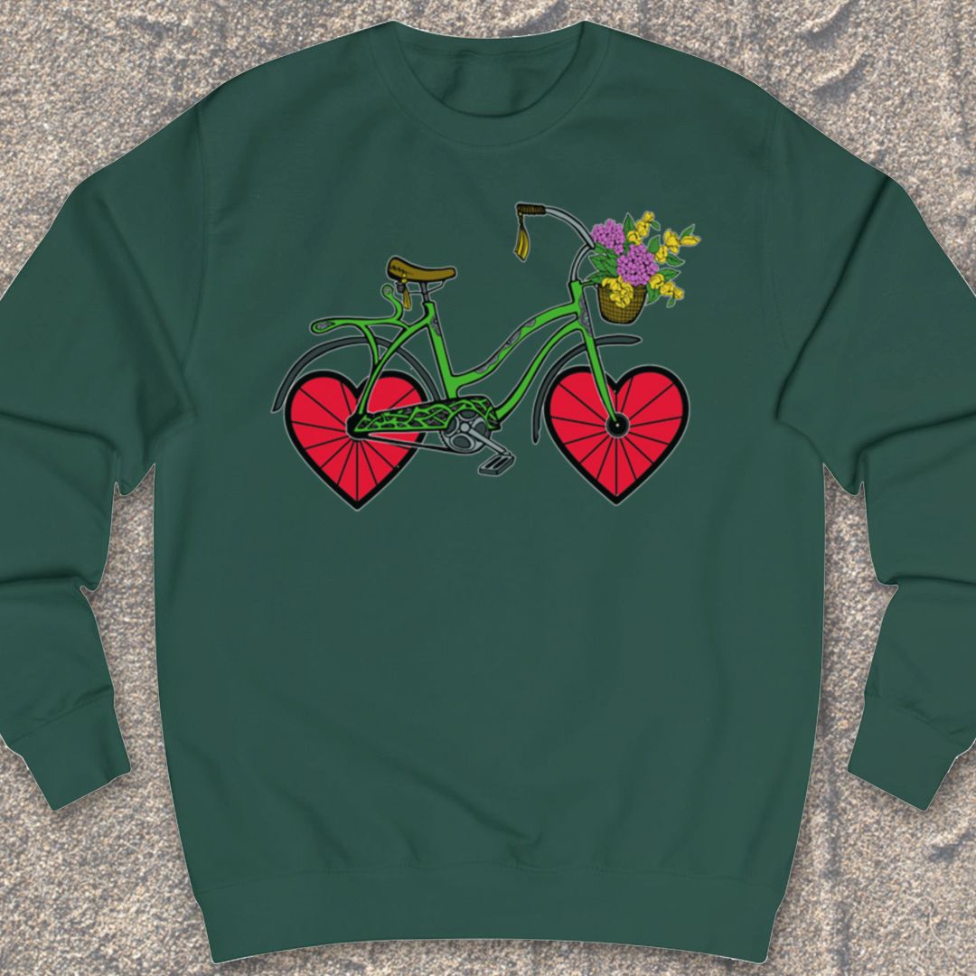 Fiets met hartwielen Sweater