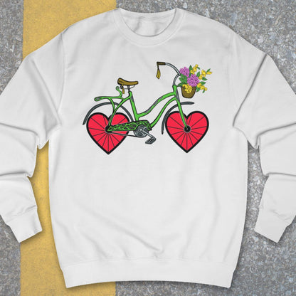 Fiets met hartwielen Sweater