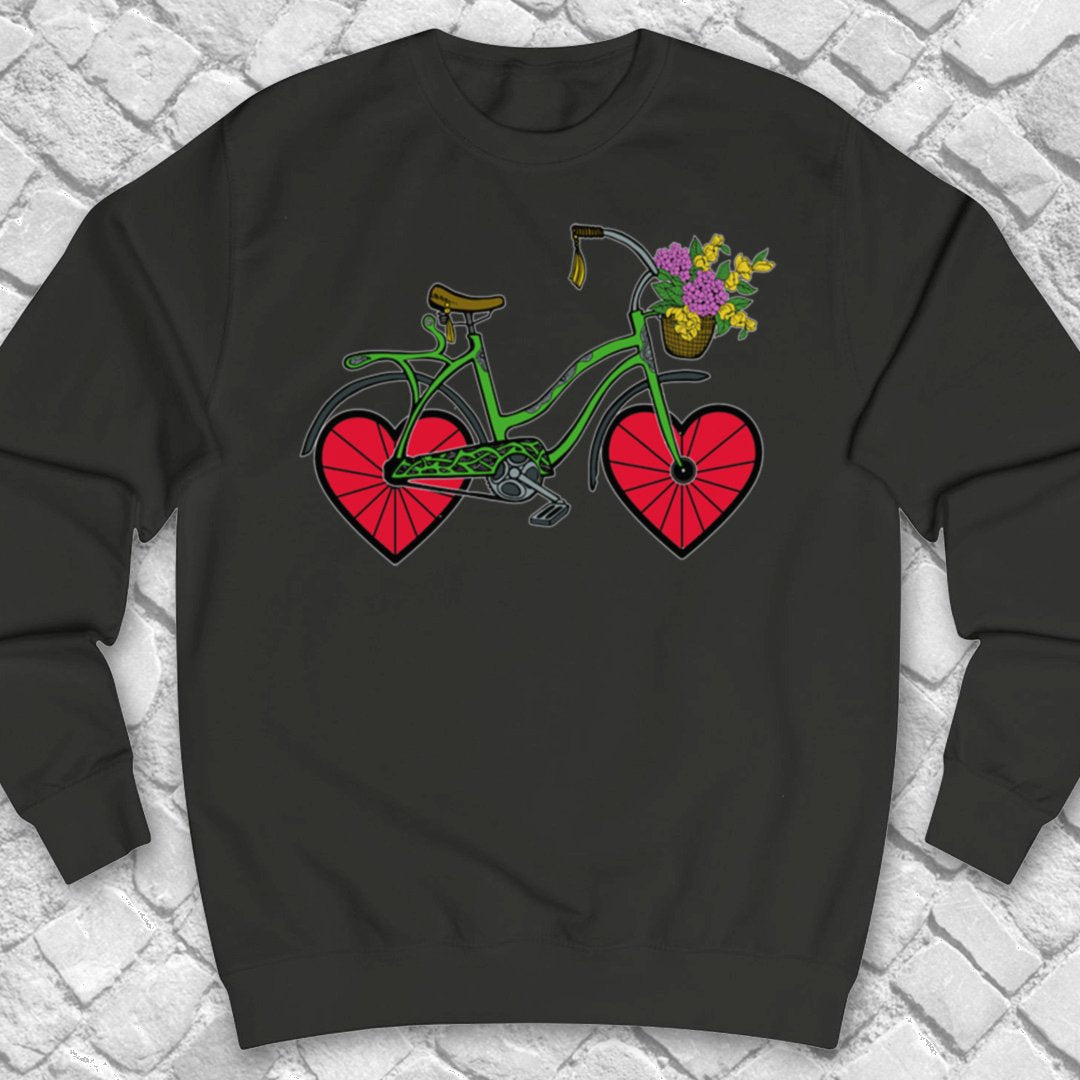 Fiets met hartwielen Sweater