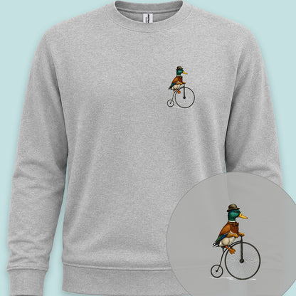 Woerd op antieke fiets Sweater