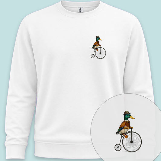 Woerd op antieke fiets Sweater