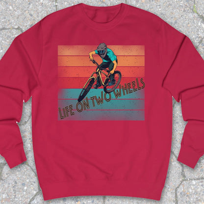 Life on Two Wheels Sweater
