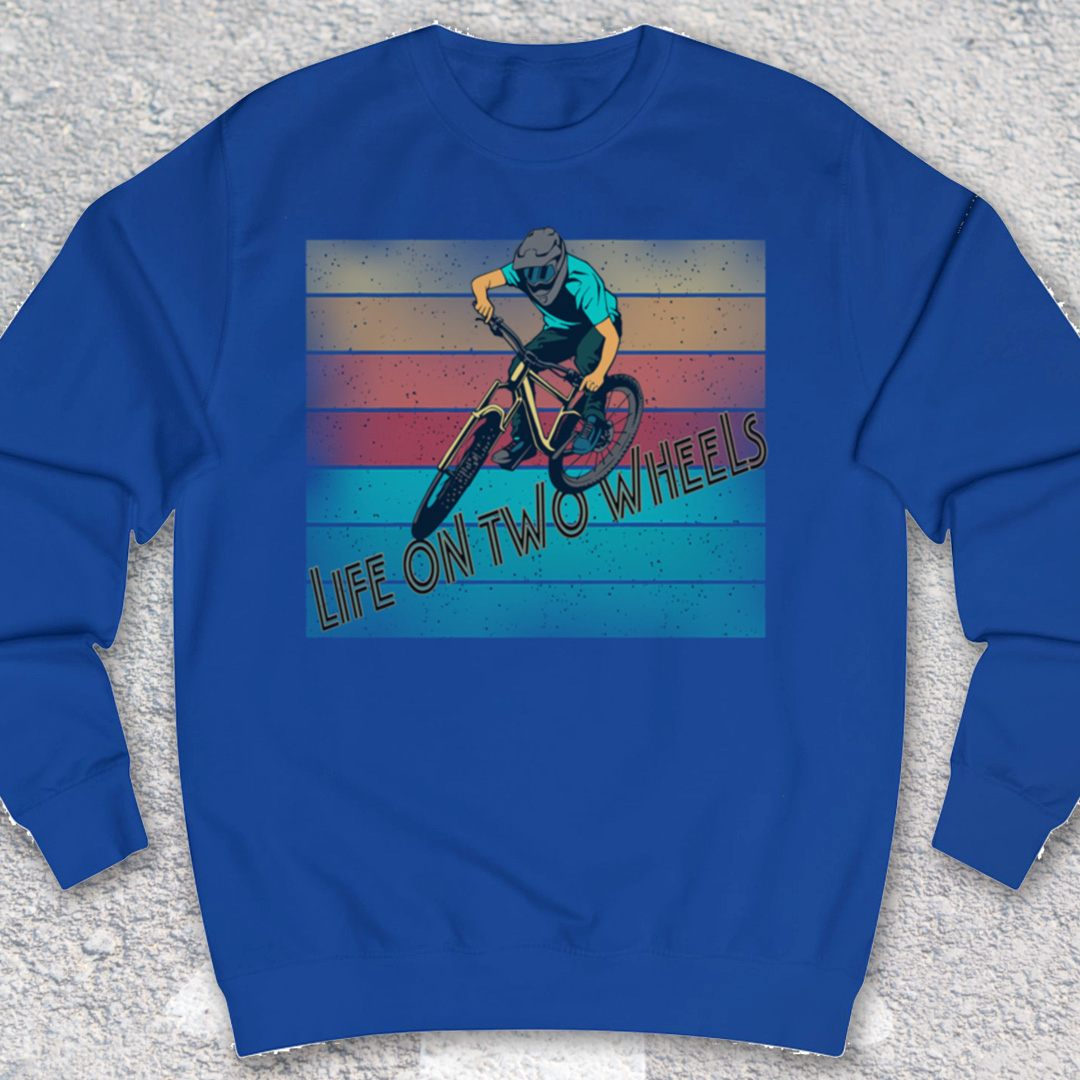 Life on Two Wheels Sweater