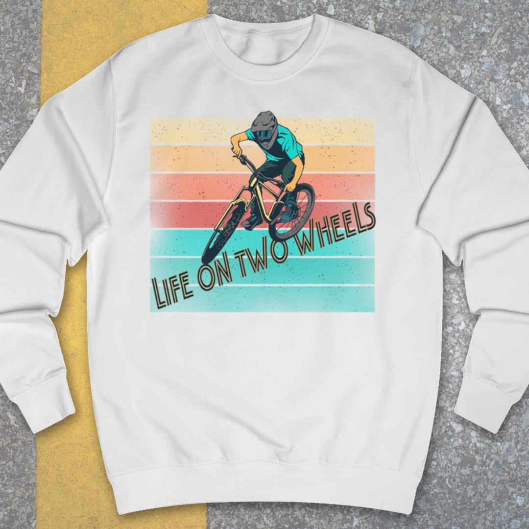 Life on Two Wheels Sweater