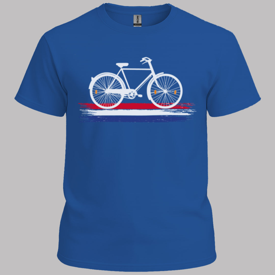 Nederland Fietsland (Wit)T‑Shirt