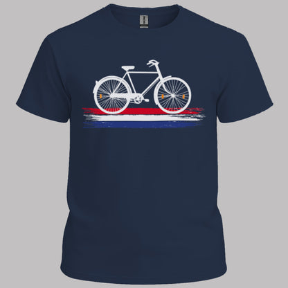 Nederland Fietsland (Wit)T‑Shirt