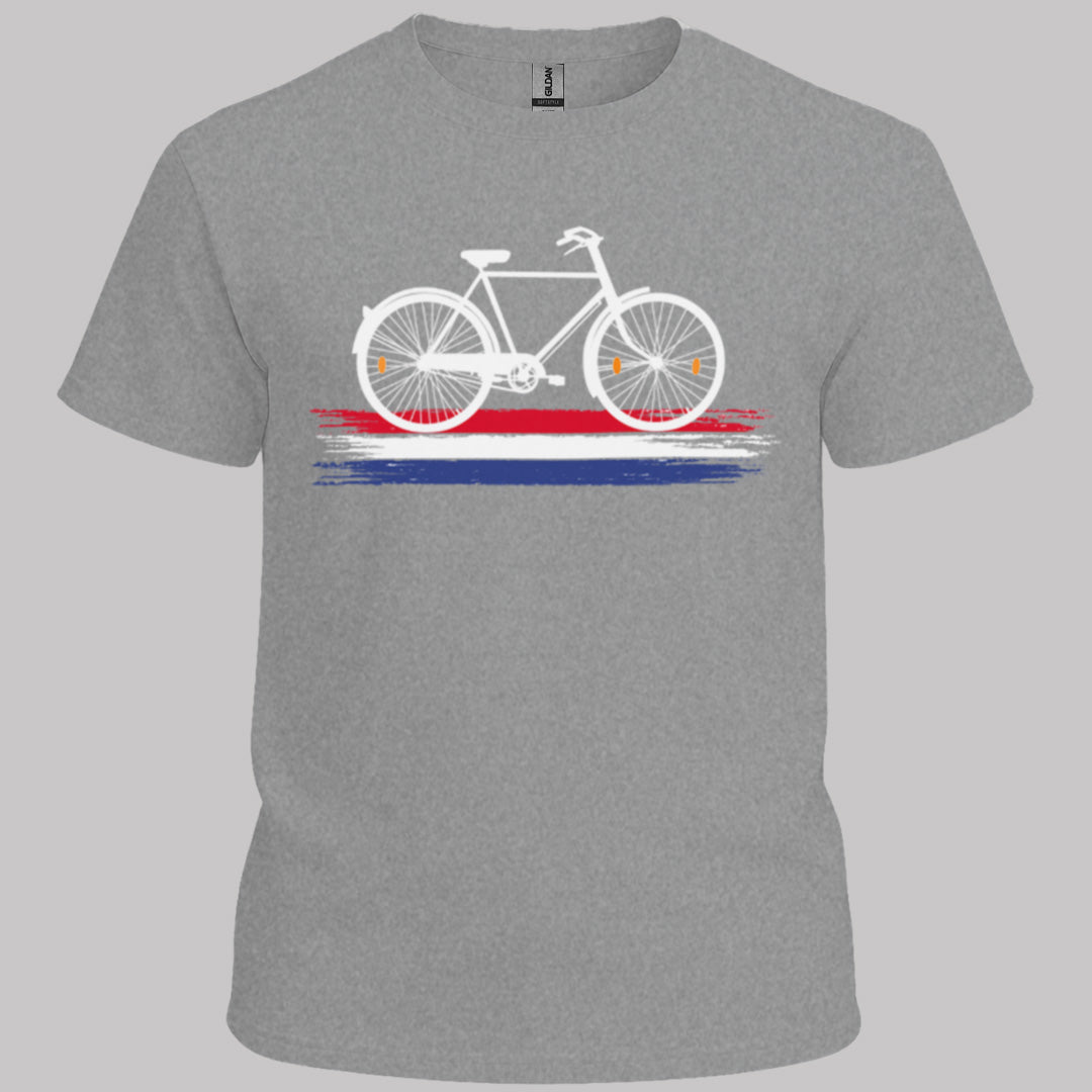 Nederland Fietsland (Wit)T‑Shirt
