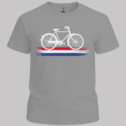 Nederland Fietsland (Wit)T‑Shirt