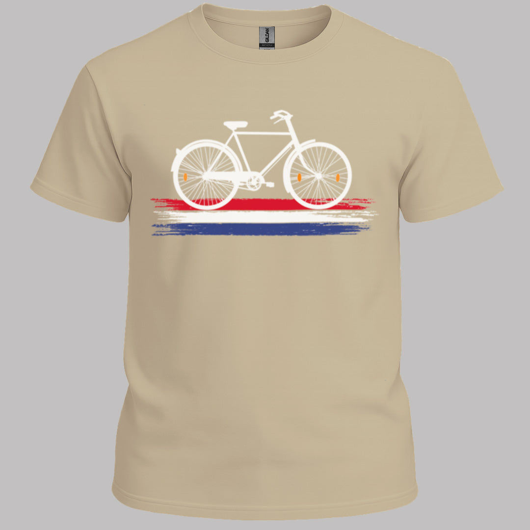 Nederland Fietsland (Wit)T‑Shirt