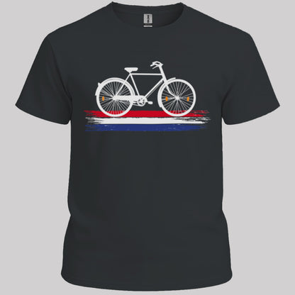 Nederland Fietsland (Wit)T‑Shirt