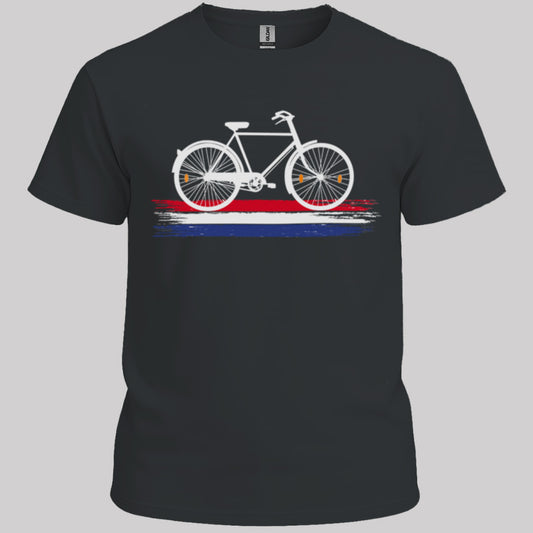 Nederland Fietsland (Wit)T‑Shirt