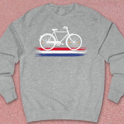 Nederland Fietsland (Wit) Sweater
