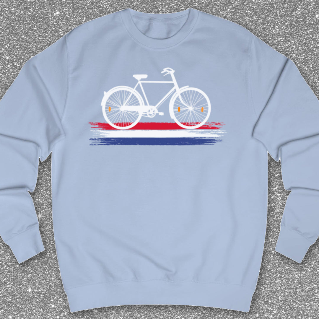 Nederland Fietsland (Wit) Sweater