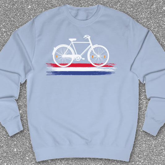 Nederland Fietsland (Wit) Sweater