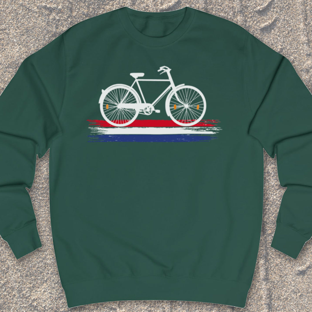 Nederland Fietsland (Wit) Sweater