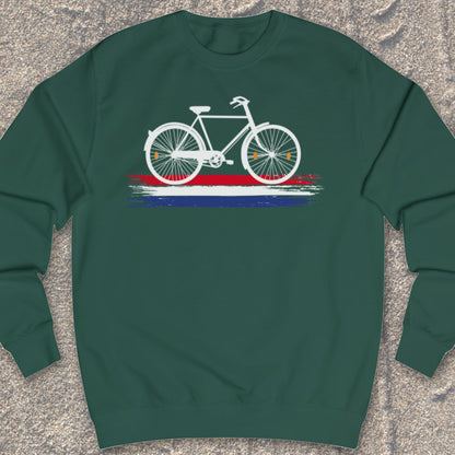 Nederland Fietsland (Wit) Sweater