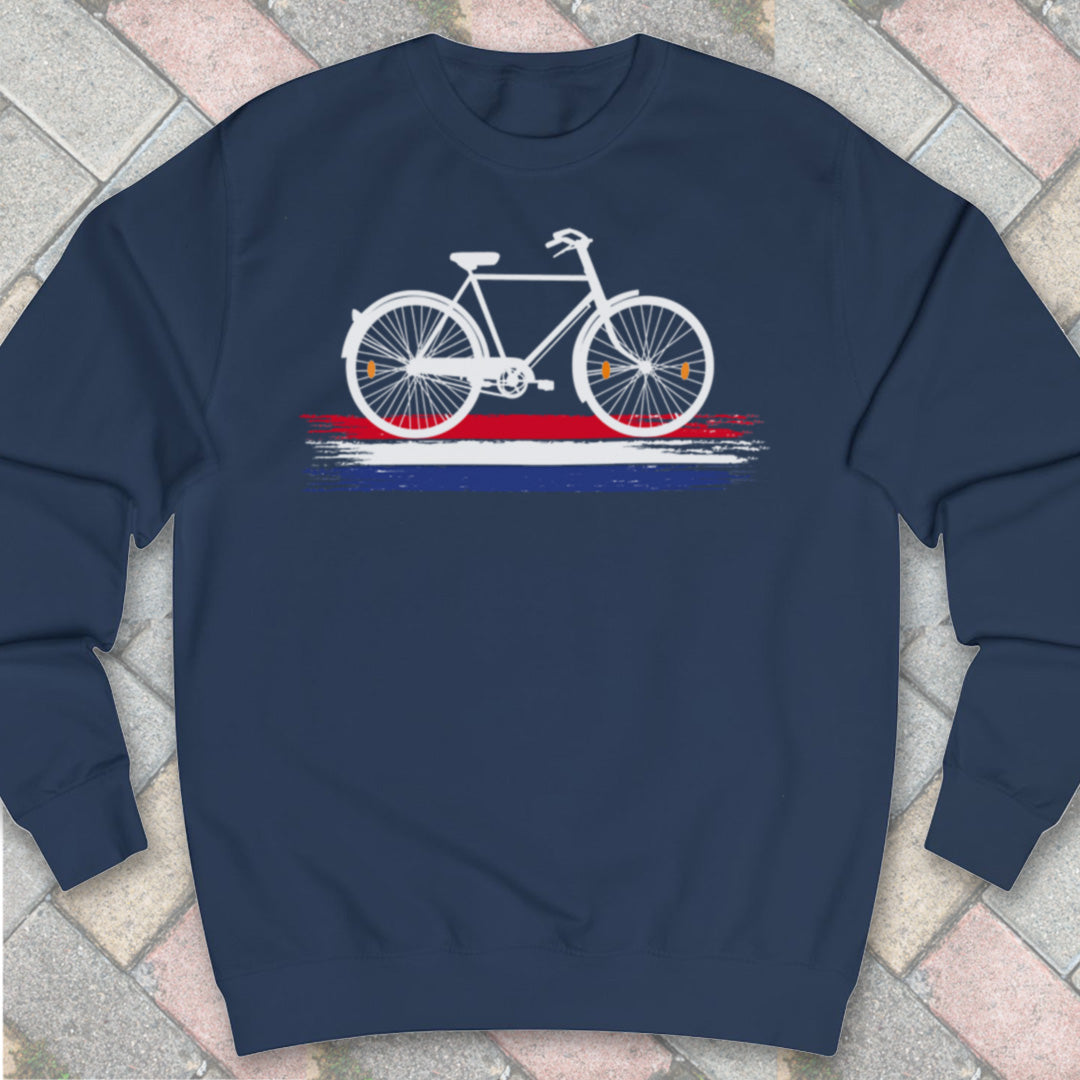 Nederland Fietsland (Wit) Sweater