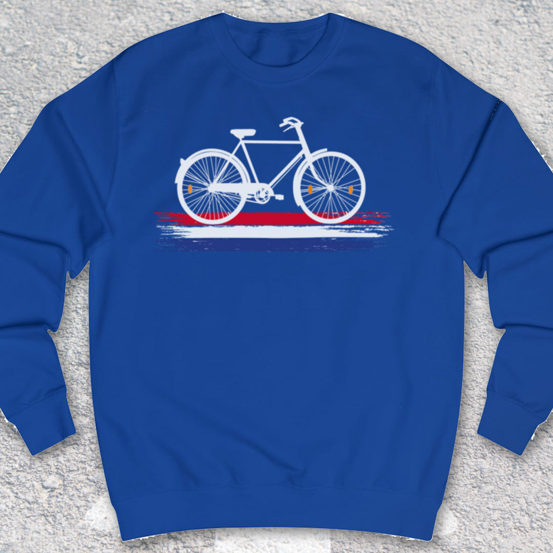 Nederland Fietsland (Wit) Sweater