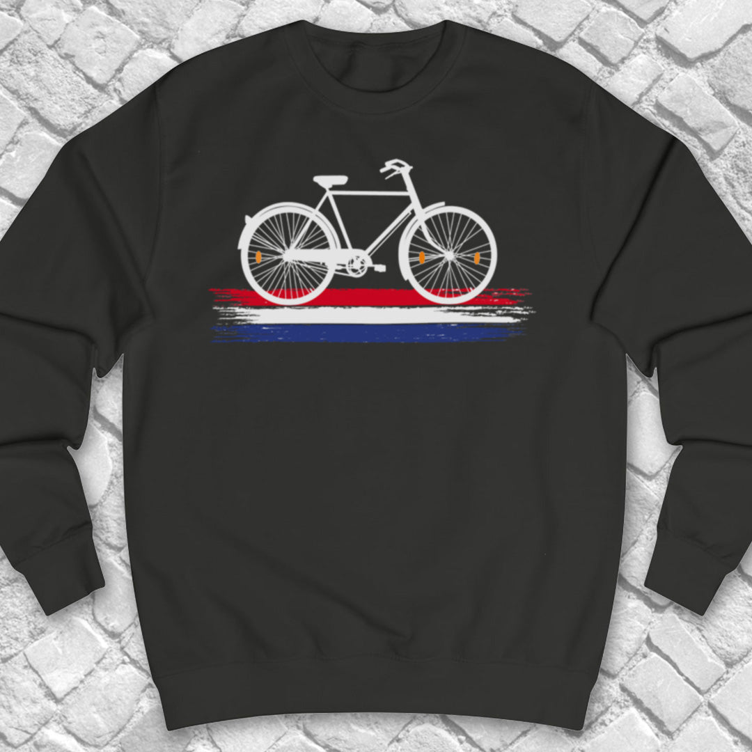 Nederland Fietsland (Wit) Sweater