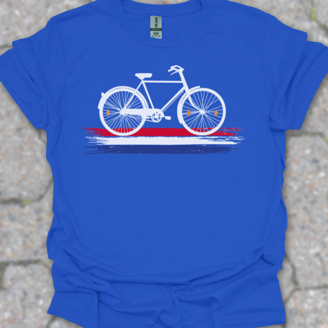 Nederland Fietsland (Wit)T‑Shirt