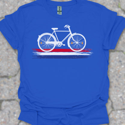 Nederland Fietsland (Wit)T‑Shirt