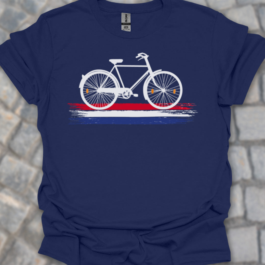 Nederland Fietsland (Wit)T‑Shirt