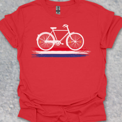 Nederland Fietsland (Wit)T‑Shirt