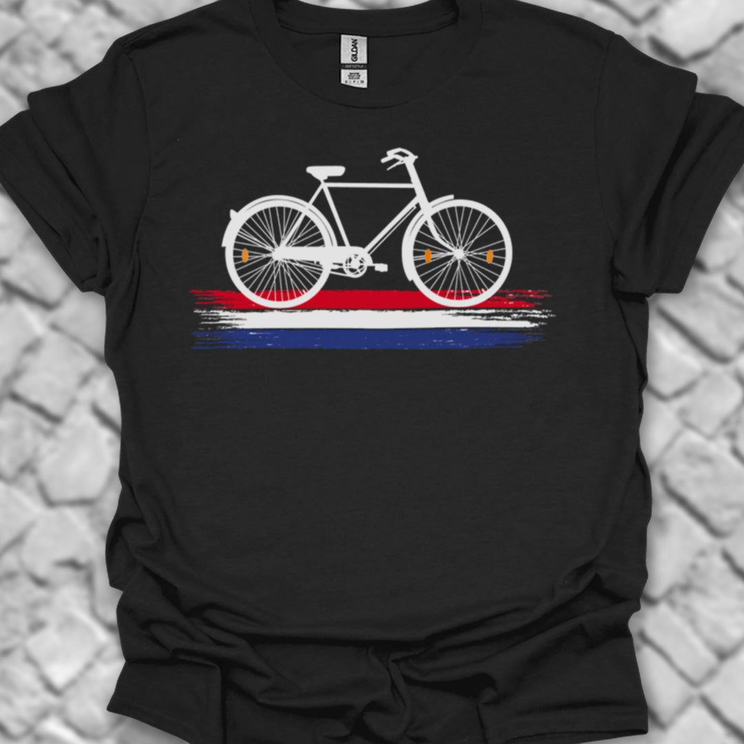 Nederland Fietsland (Wit)T‑Shirt